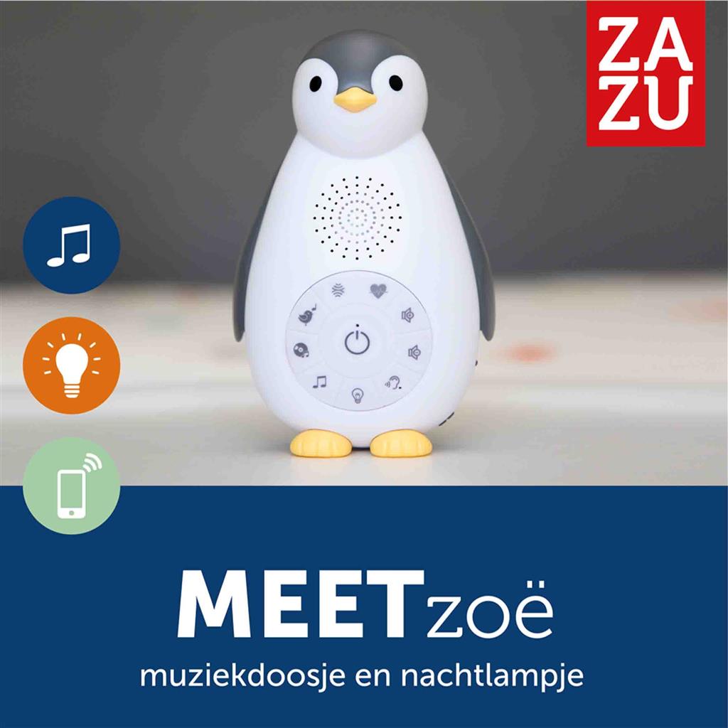 Night light (soundbox) penguin Zoë