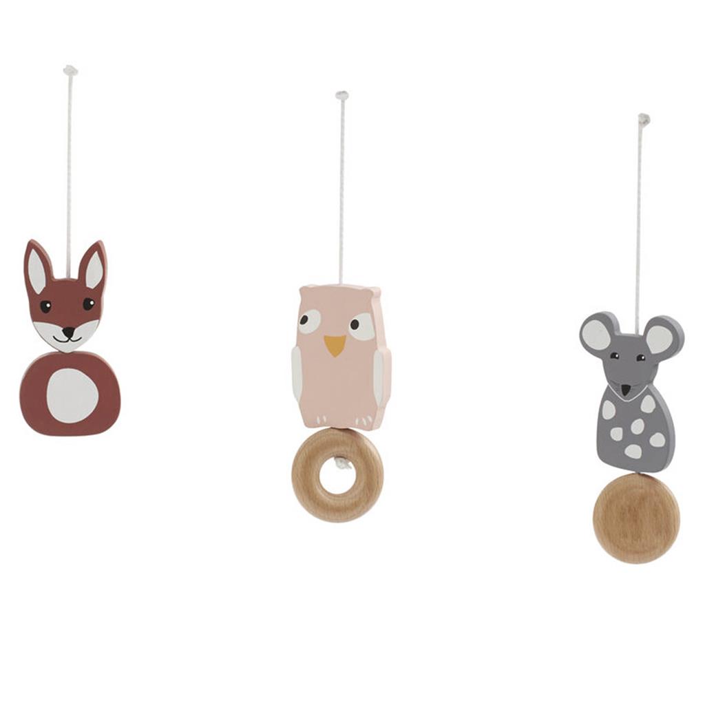 Babygym houten speelfiguren Edvin