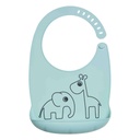 Bib (silicone) deer friends