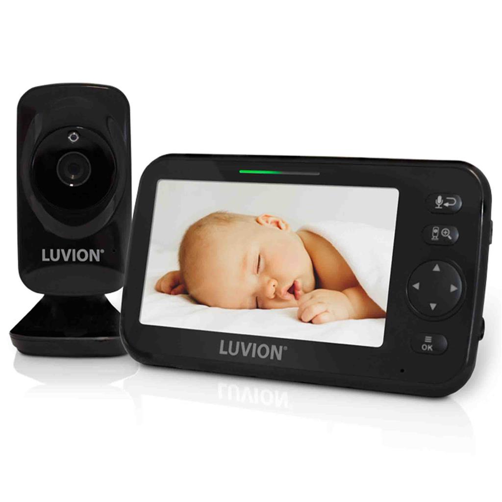 Moniteur vidéo pour bébé icon deluxe (édition noire)