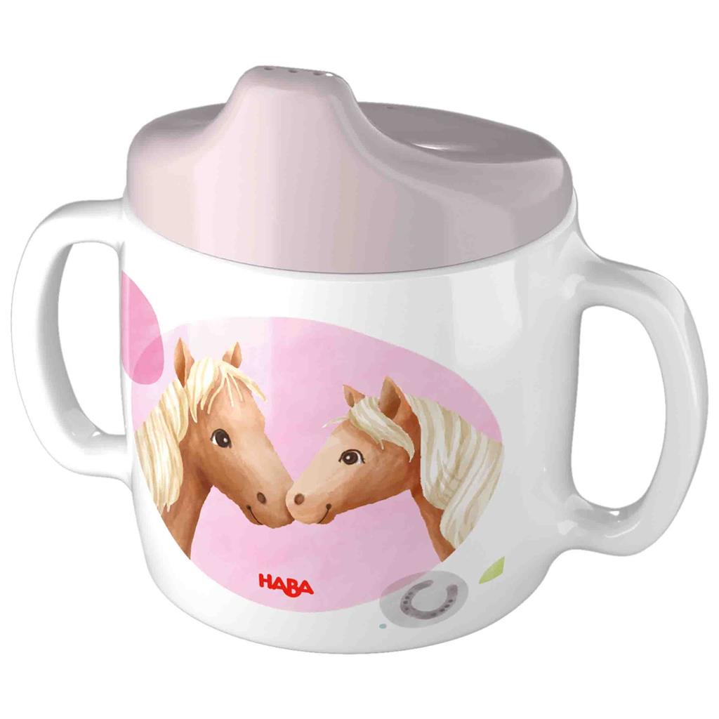 Baby drinkbeker paarden