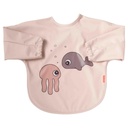 Bib with sleeves sea friends