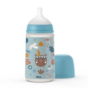 Suction bottle 270ml (sil., medium flow) forest