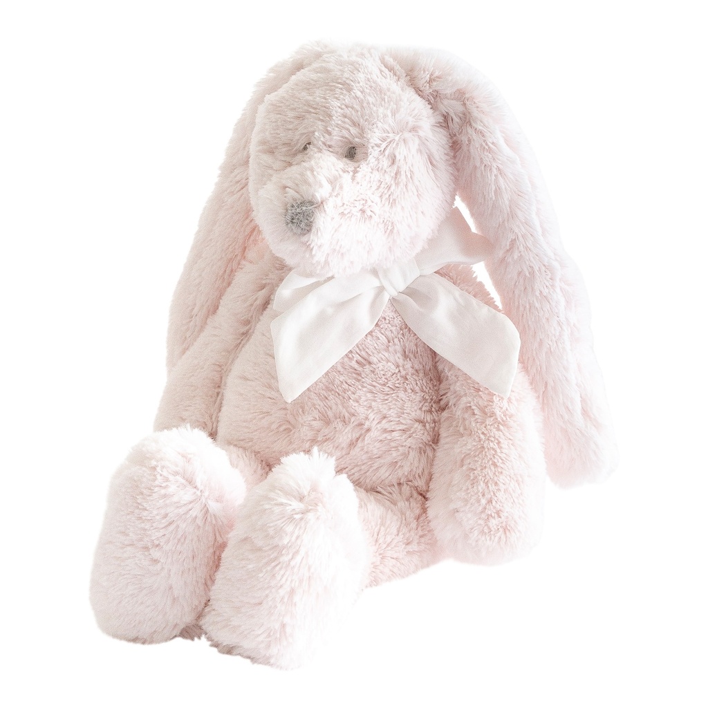 Cuddle rabbit Flore with white bow (18cm)