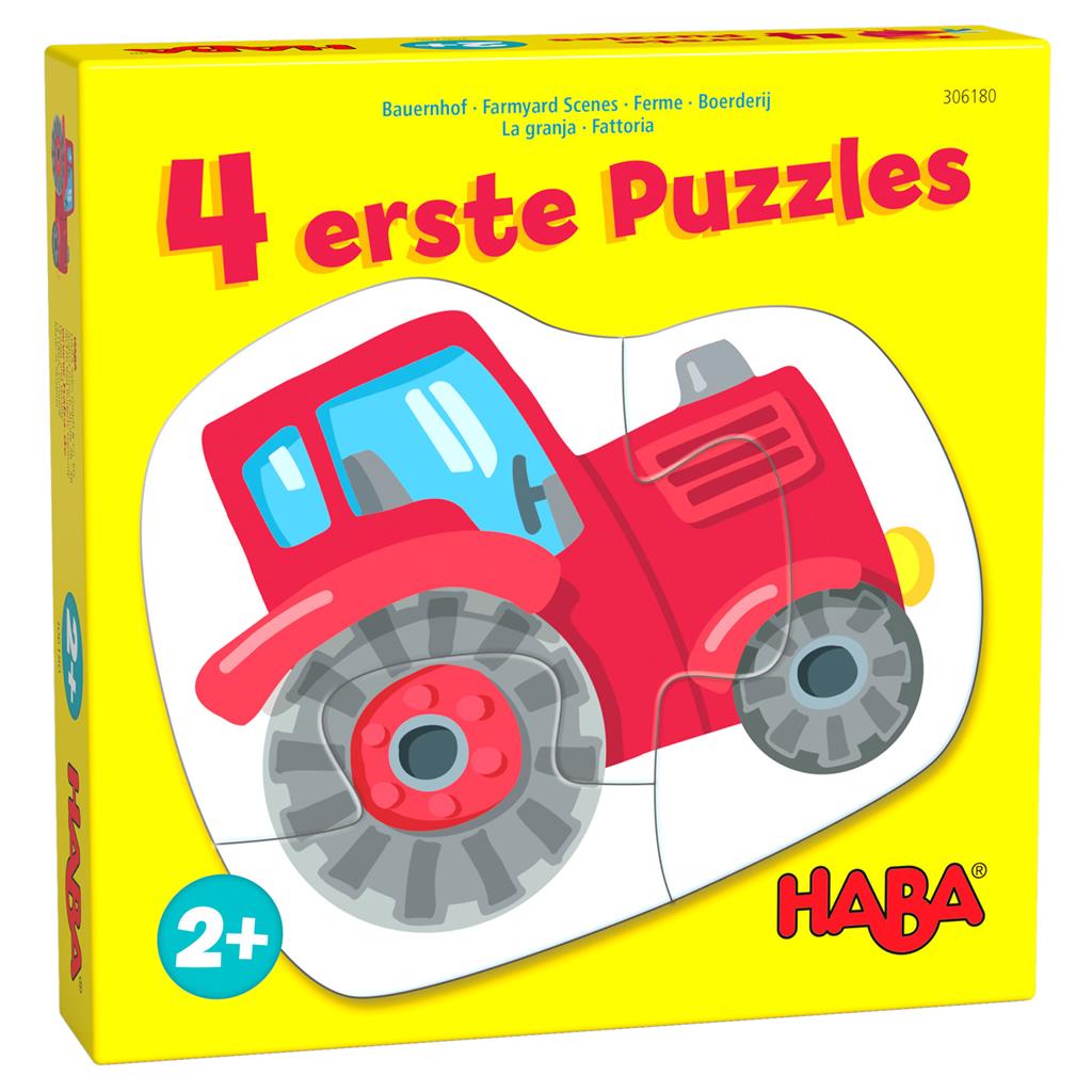 4 eerste puzzels - boerderij