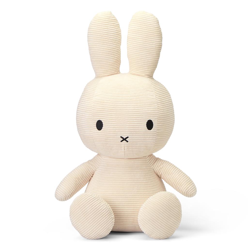 Peluche Miffy en velours côtelé (50cm)