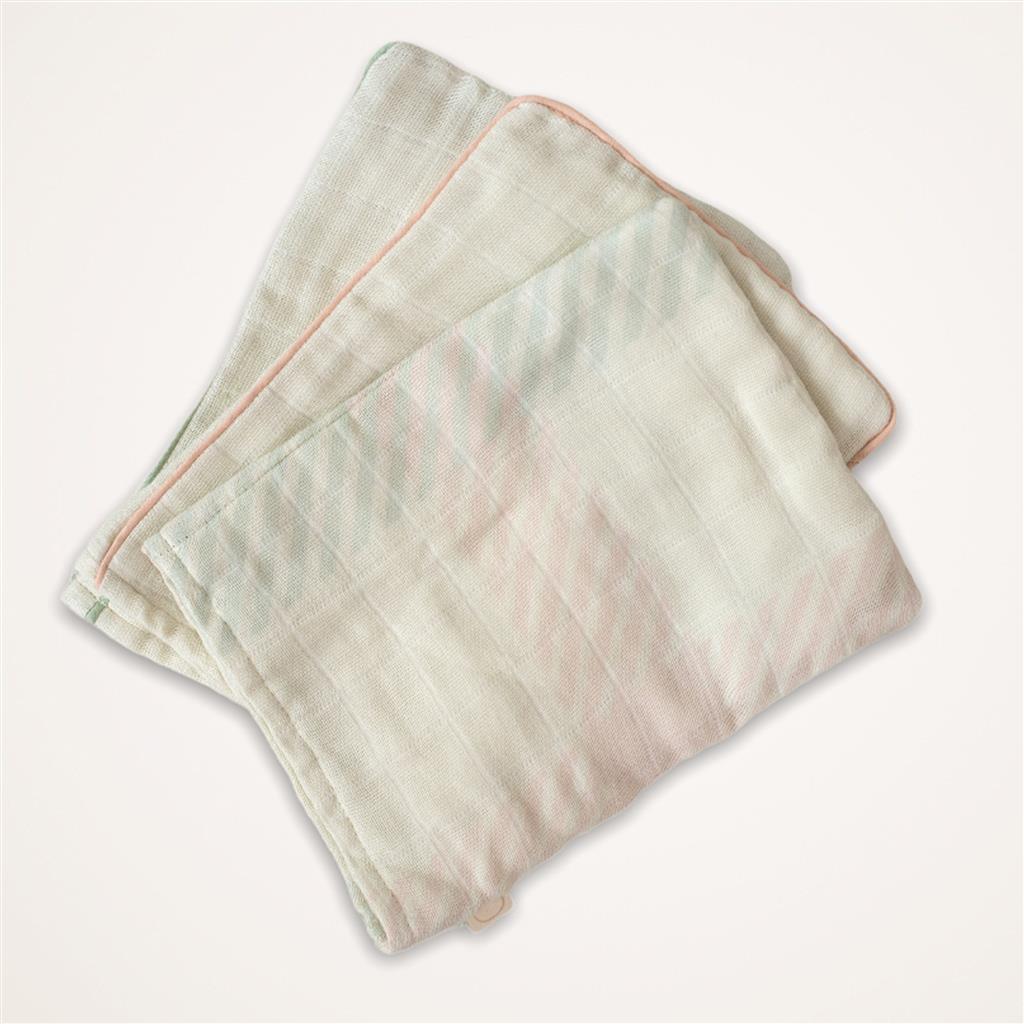 Tetra washandjes (3 pack) coco&pine