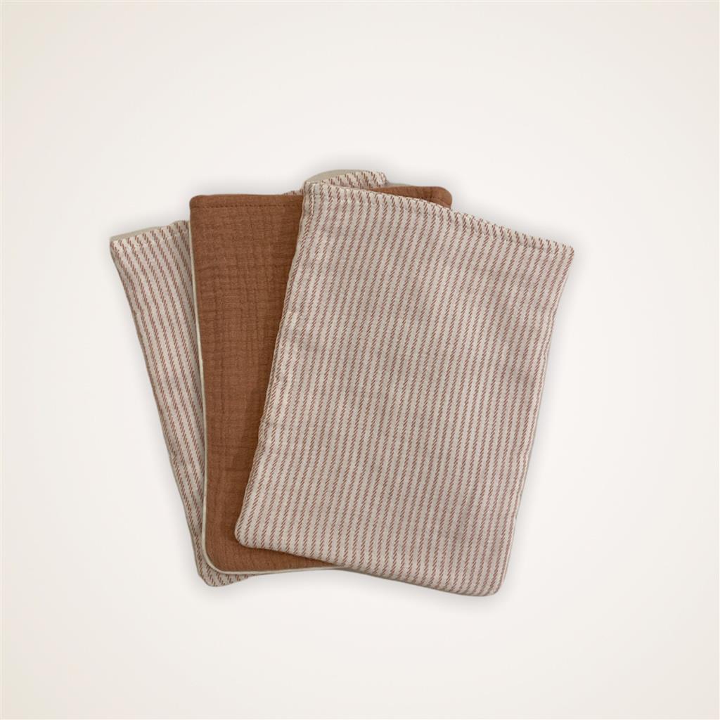 Tetra washandjes (3 pack) coco&pine