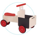 Balance bike with luggage box