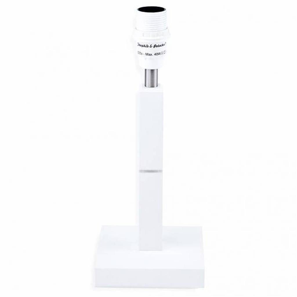 Foot table lamp square