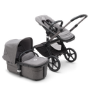 Kinderwagen Fox5(excl.kap)graphite/greymel.