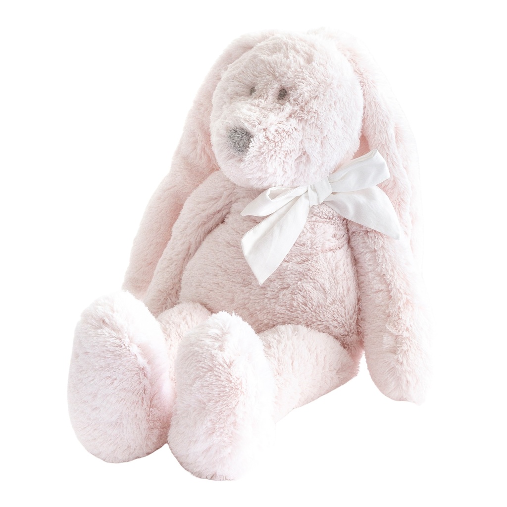 Cuddle rabbit Flore with white bow (25cm)