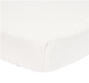 Fitted sheet hydrophilic crib Soft White Little Dut