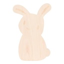 Houten wandlamp Bunny