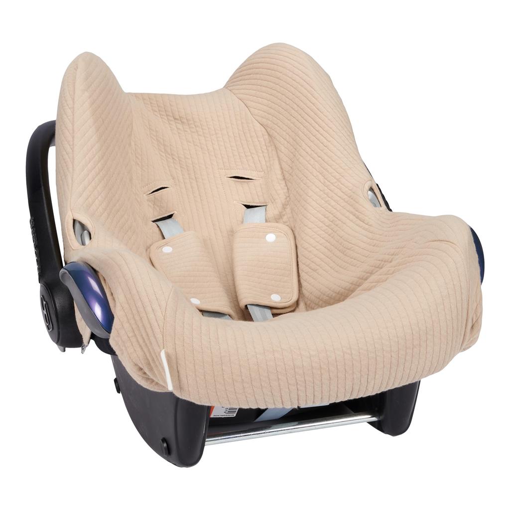 Car seat cover 0+ Pure Beige