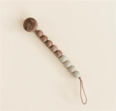 Pacifier chain Nova walnut