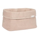 Knitted commodity basket large Beige