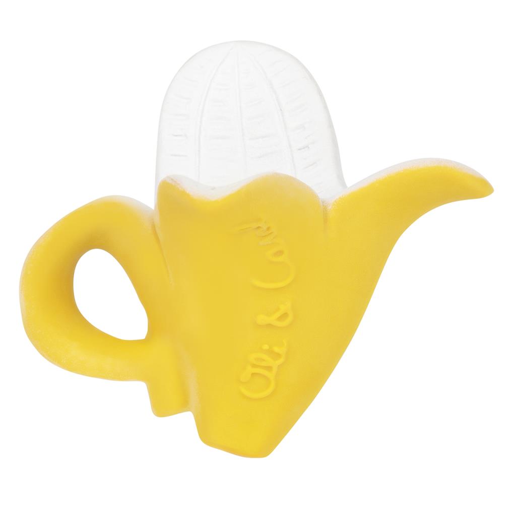 Banana teething ring