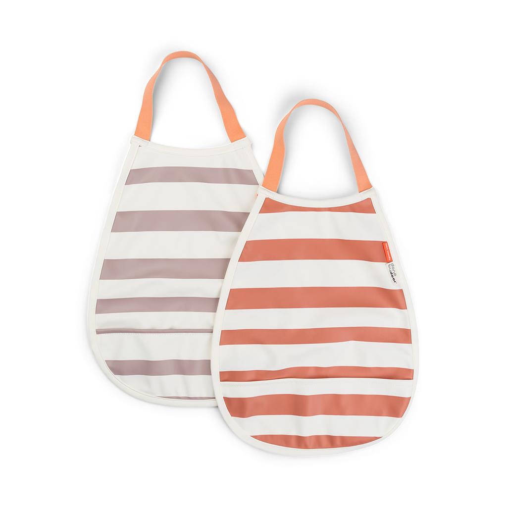 Bib (2pcs) Stripes