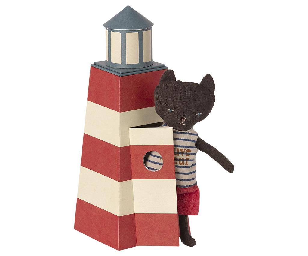 Lighthouse with cat