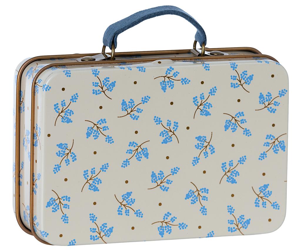 Petite valise Madelaine bleue