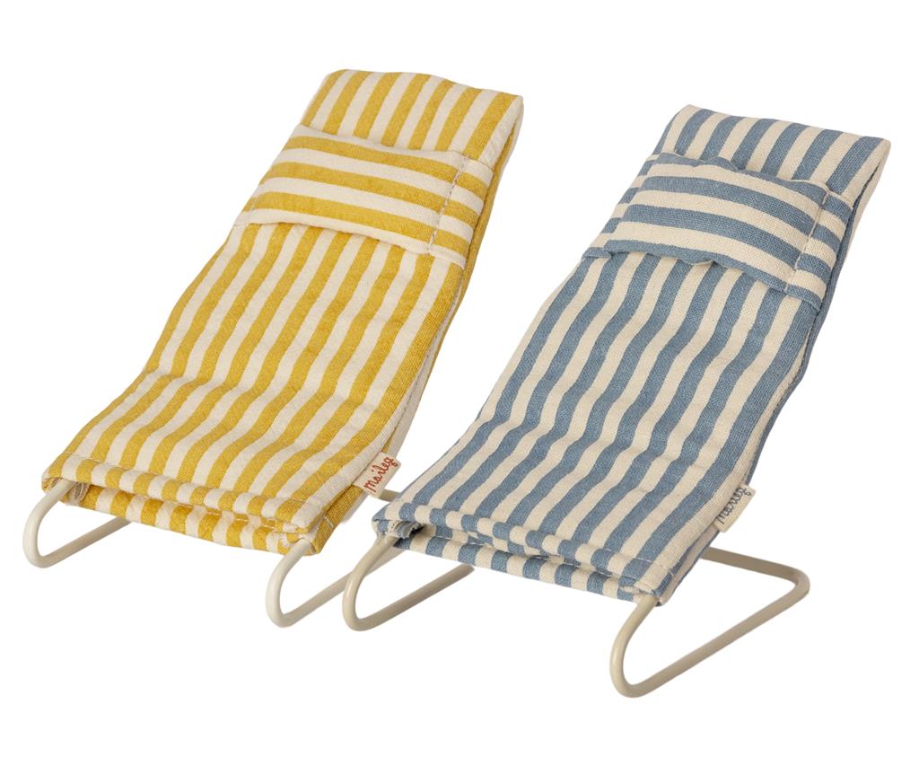 Set de chaises de plage souris