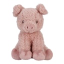 Knuffel varken Little Farm 17cm