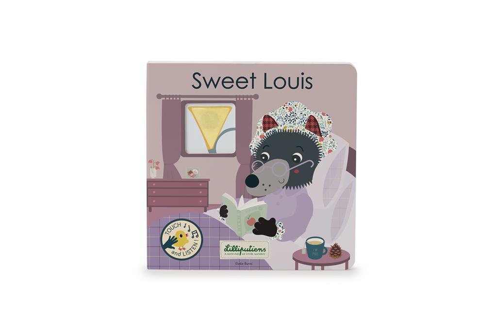 Voelboek met geluiden Sweet Louis