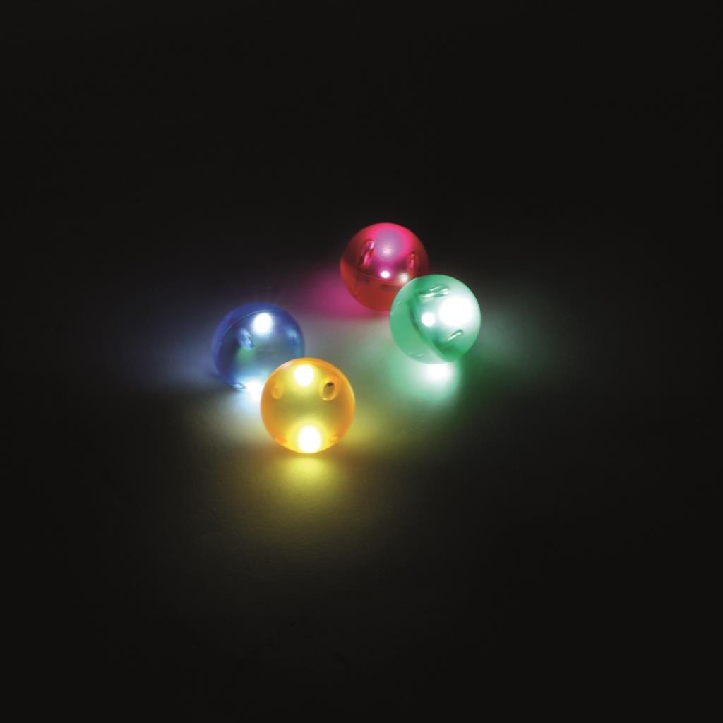 Magnetische tegels Ball Run Dazzling Lights Pack Clevercli