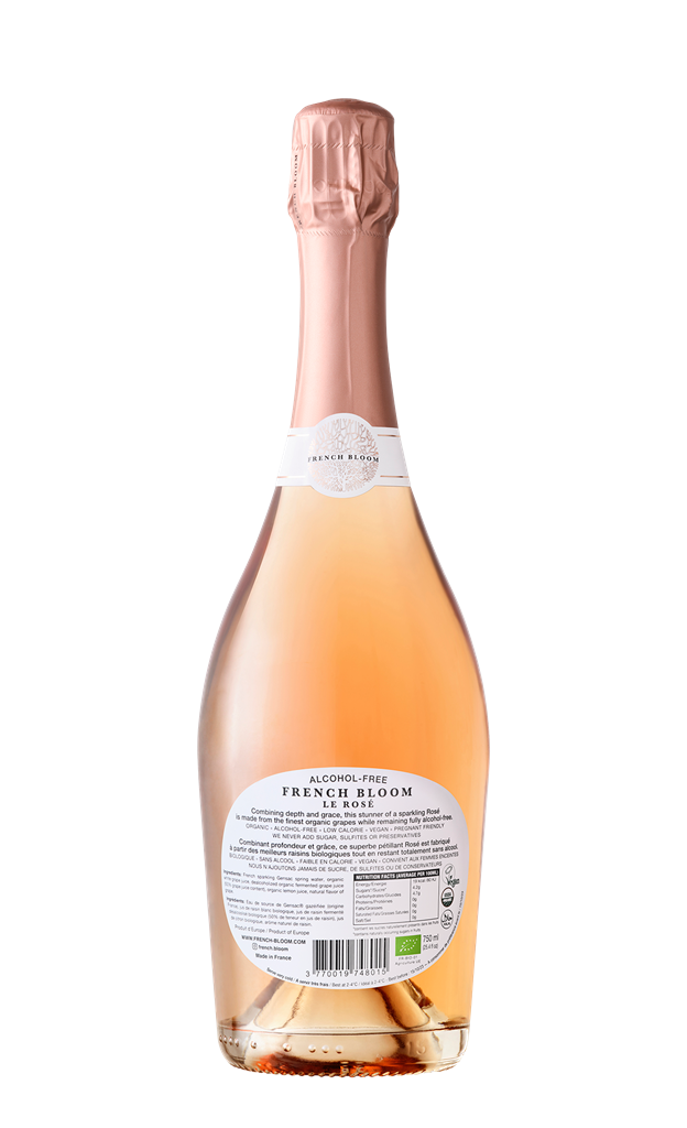 Alcoholvrije bubbels le rosé