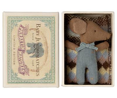 Baby mouse in matchbox 8cm