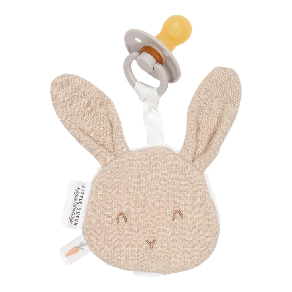 Pacifier cloth hydrophilic Rabbit Beige