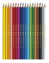 Set de 18 crayons de couleur