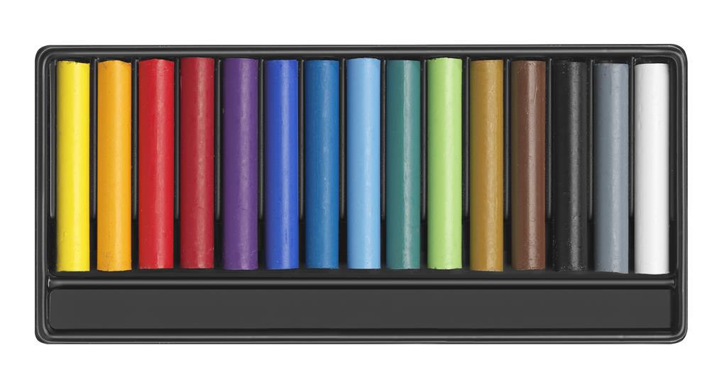 Set of wax crayons 15 pieces