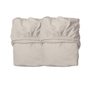 Fitted sheet 60x120cm - 2 pcs.