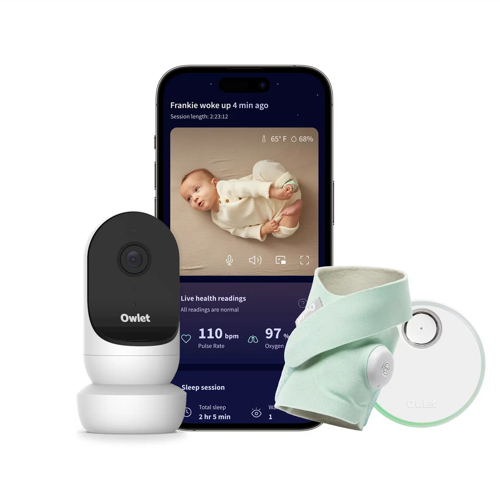 Babyphone (caméra + chaussette de rêve) menthe