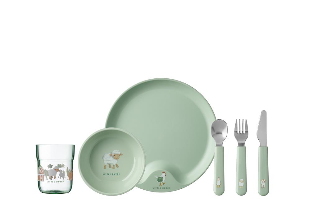 Set of children's dinnerware mio 6 pieces