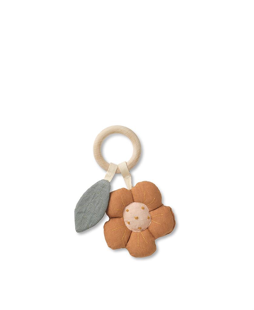 Rattle teething ring