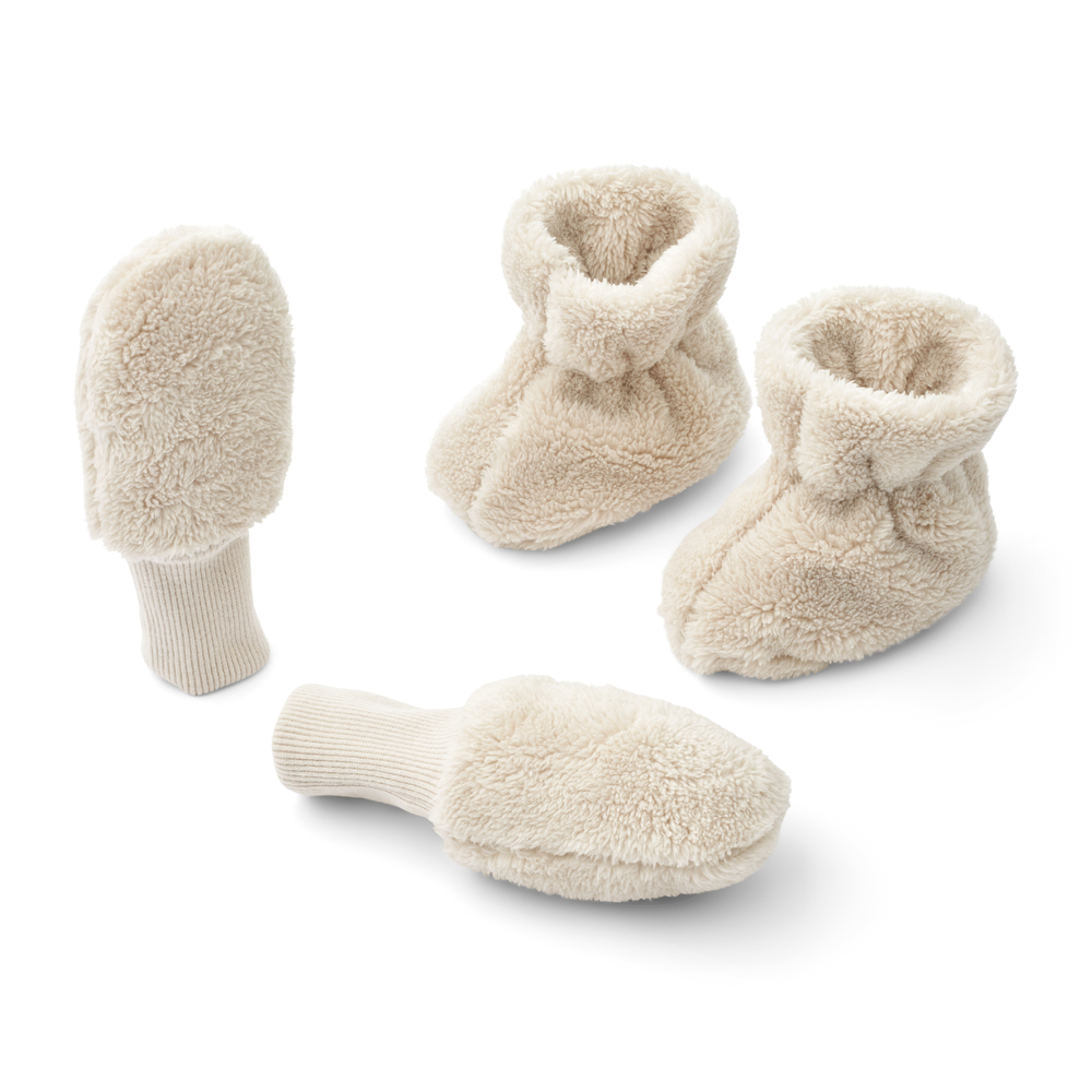 Ensemble de moufles et de chaussons pour bébé Fernanda