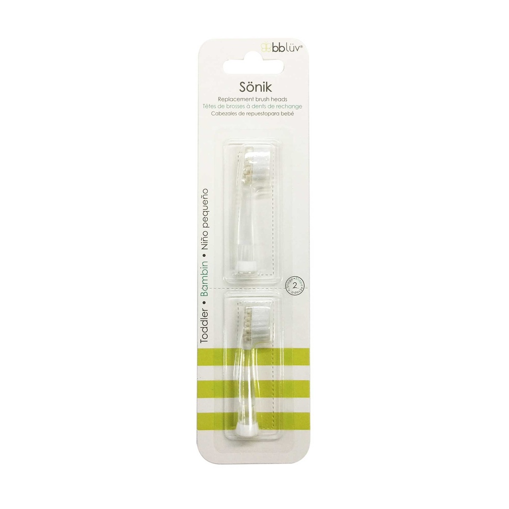 Sonïk - Têtes de brossage pour brosse à dents électrique 18+ m