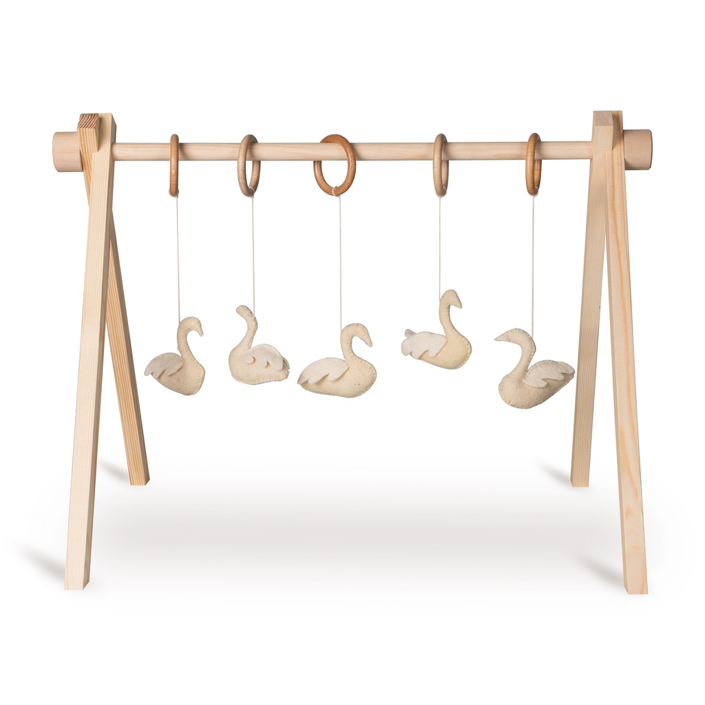 Activity toys swan 5 pieces (without bow)