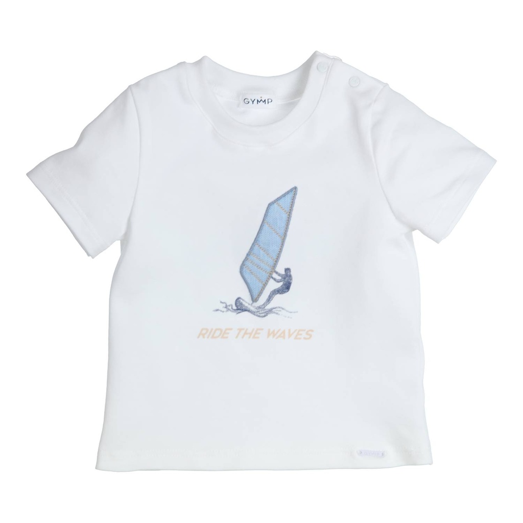 T-shirt windsurfen Aerobic