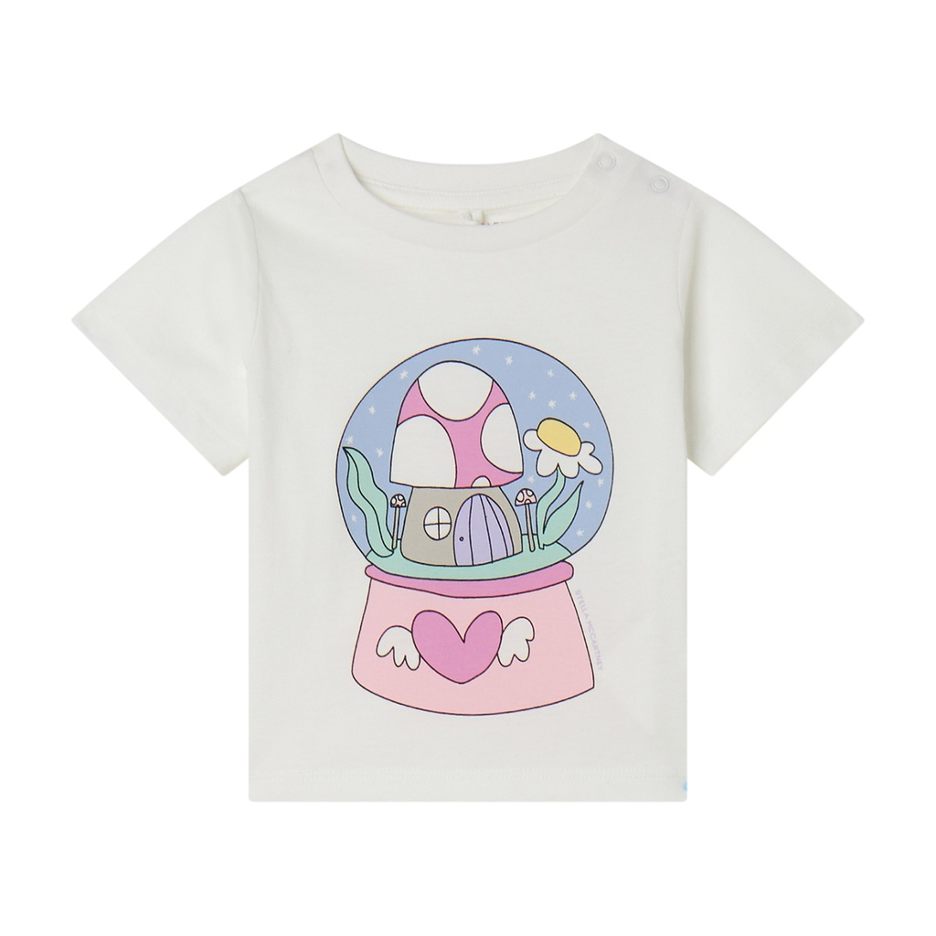 T-shirt snow globe mushroom