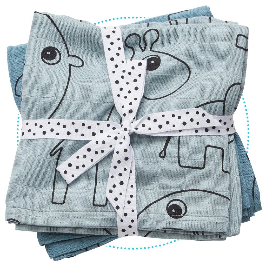 Swaddle cloth (2pcs) contour