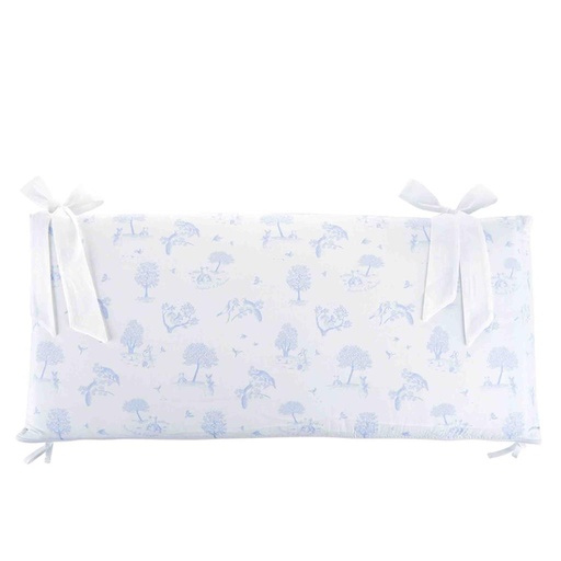 Bedomrander met hoes (70cm) sweet blue (print)