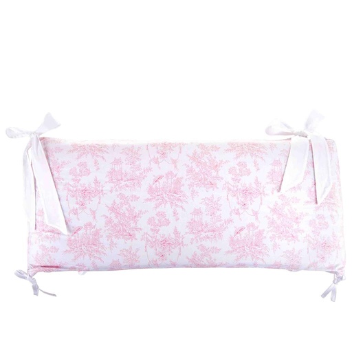 Bedomrander met hoes (70cm) sweet pink (print)