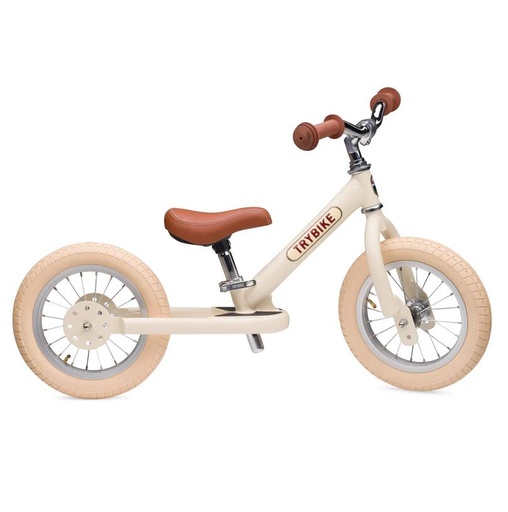 Loopfiets 2-in-1 matt cream