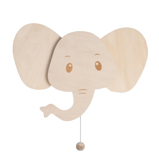 Wandlamp wonder olifant