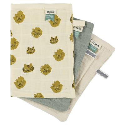 Tetra washandjes mix (3 stuks) Lucky Leopard