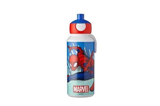 Drinkfles pop-up campus 400 ml spiderman